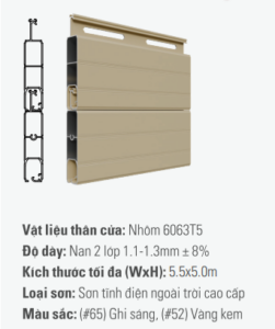 cửa cuốn miền tây