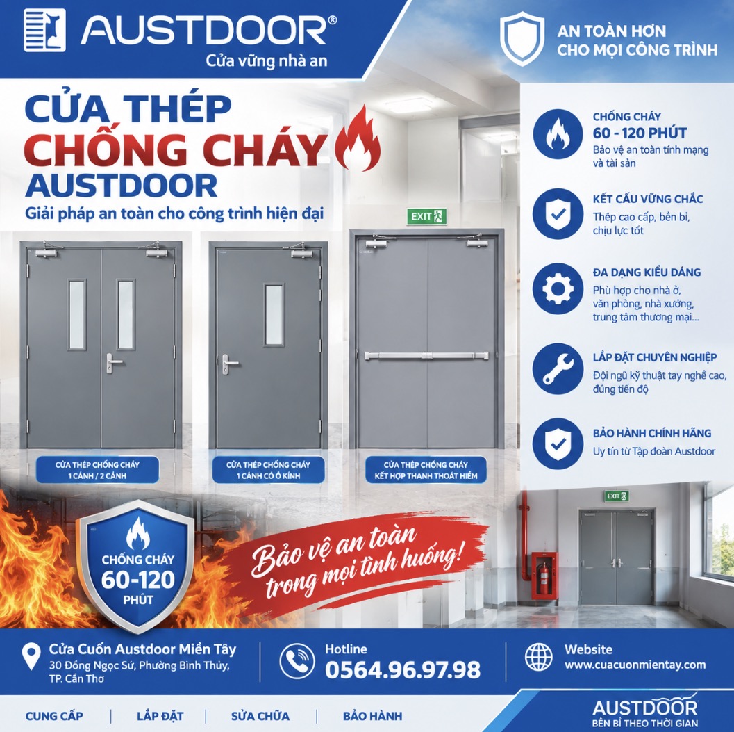 Cửa Thép Chống Cháy EI60