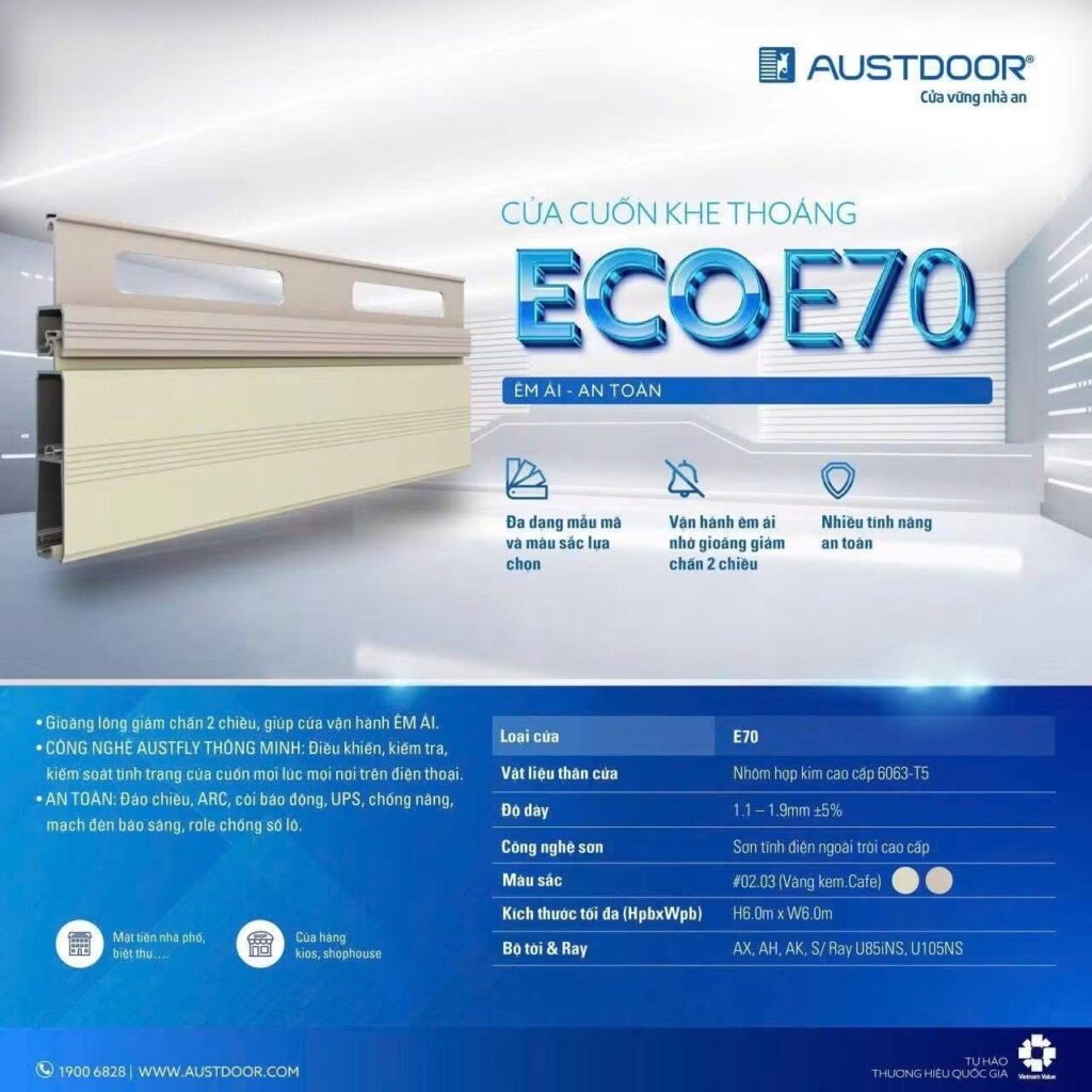 Cửa Cuốn Austdoor ECO E70