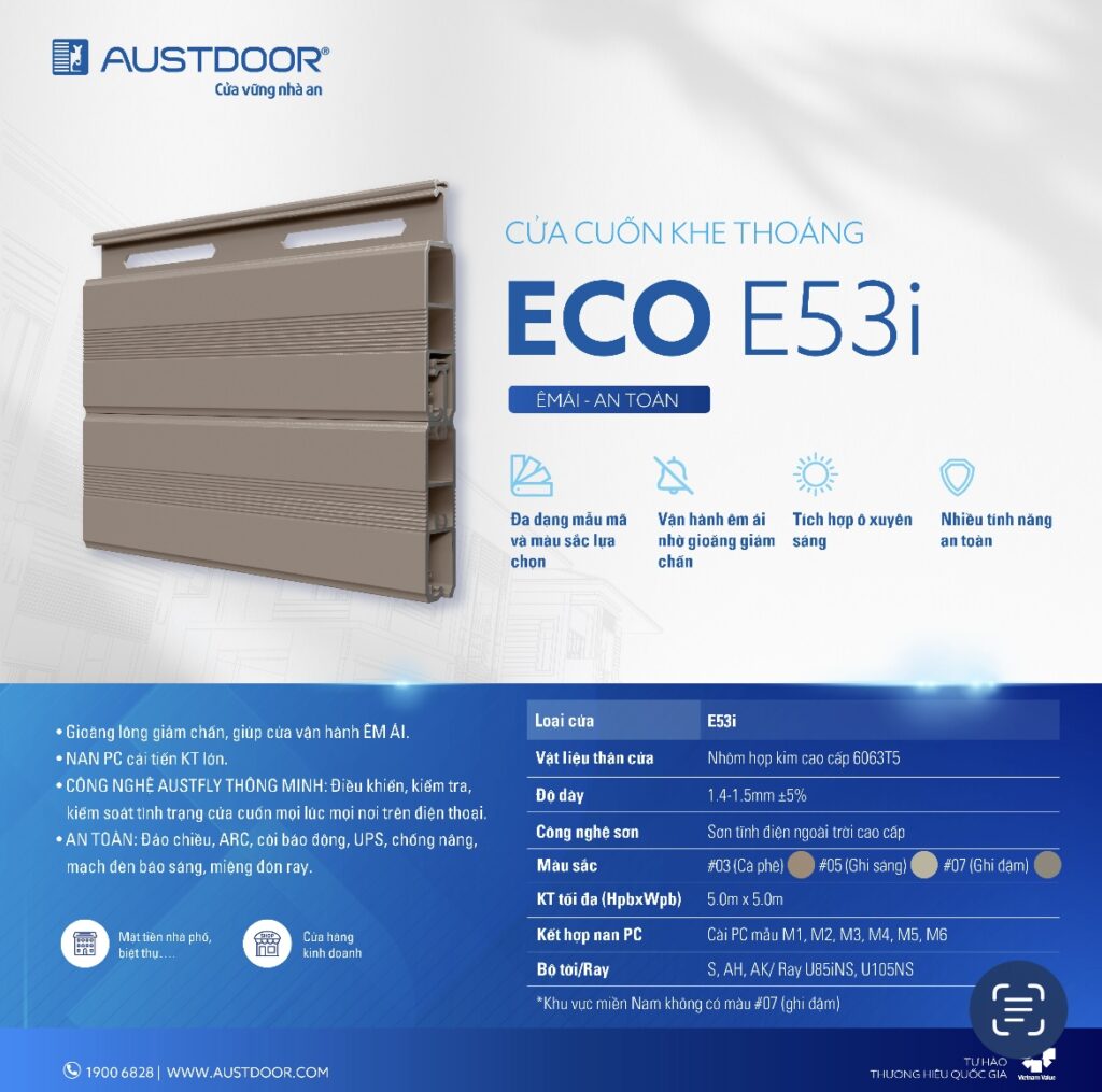 Cửa Cuốn Austdoor ECO E53i